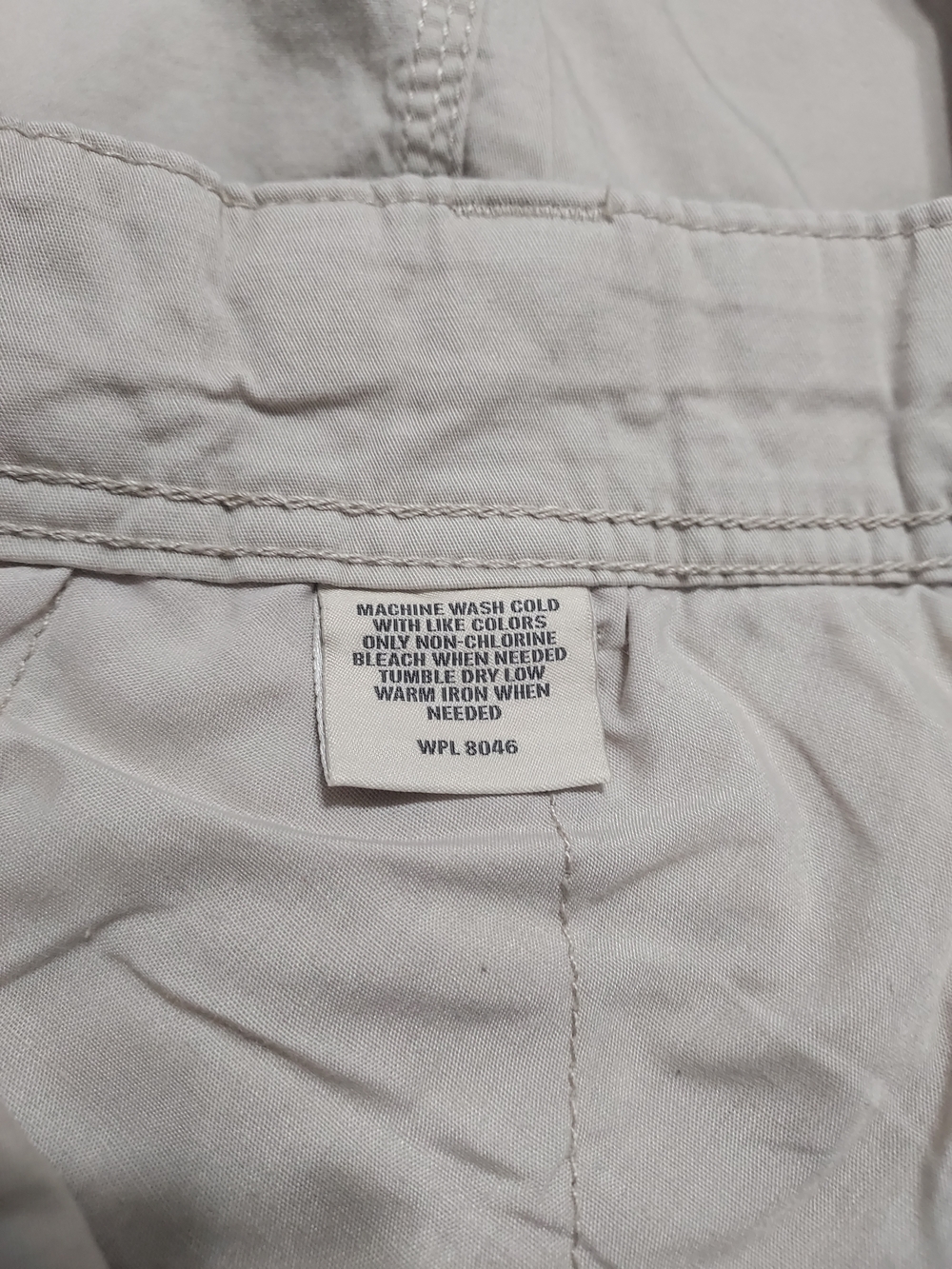 Style & Co. Cream Flat-Front Cargo Shorts - Picture 3 of 8